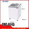 tủ đông kem kính cong 140 lít sanden intercool SNC-0145