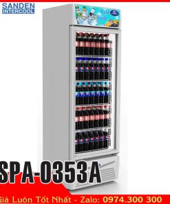Tủ mát trưng bày nước ngọt sanden intercool SPA-0353A