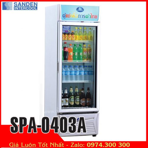 Tủ mát trưng bày nước ngọt sanden intercool SPA-0403A