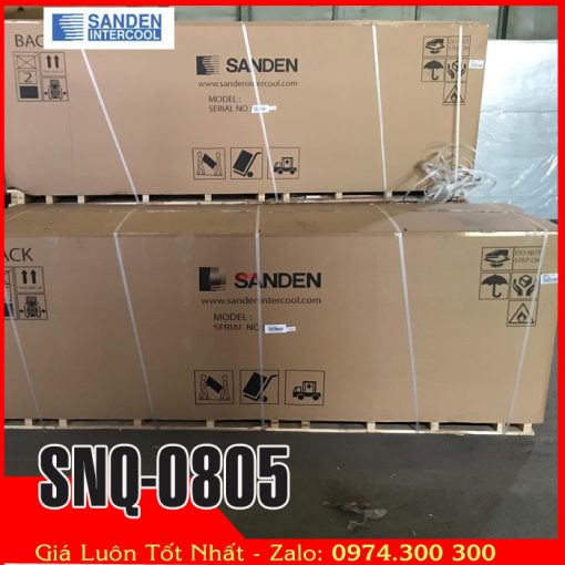 tủ đông 1000 lít 3 cửa mở Sanden SNQ-0805