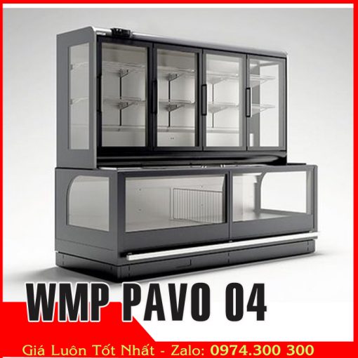 tủ đông trưng bày thực phẩm siêu thị WMP PAVO 04