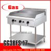 Bếp chiên bề mặt dùng gas có chân đứng berjaya GG3BFS-17