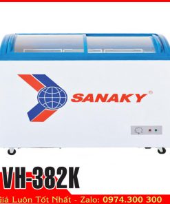 Tủ đông kính cong Sanaky VH-382K