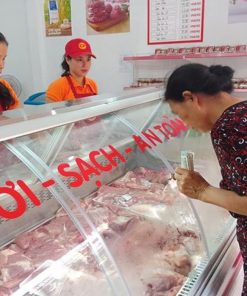 tủ trưng bày thịt sạch Sanaky giá rẻ