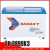 Tủ đông kính cong sanaky inverter tiết kiệm điện